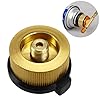Winomo Gas Fles Adapter Transfer Nozzle Connector Voor Fornuis Brander Camping Fornuis