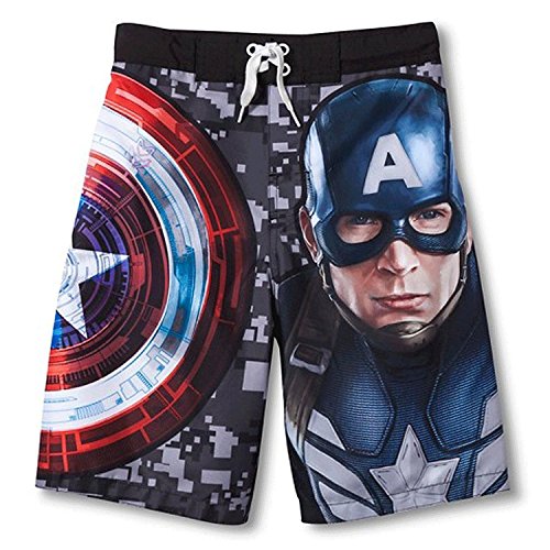 Winter Soldier Big Boys' Swim Trunks 