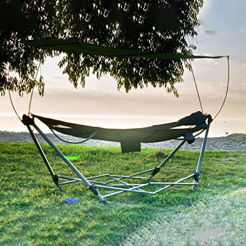 Lucania Portable Hammock with Stand Included Foldable Hammock with