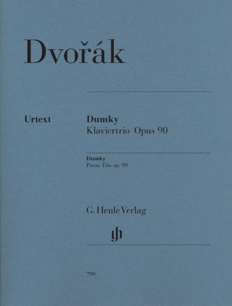 Dumky Trio op. 90 Piano, Violin, Cello