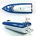 SZJJX RC Boat Remote Control Racing Boat High Speed Electric 4 Channels for Pools, Lakes and Outdoor Adventure JX802 Blue (Blue)