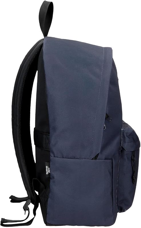 Brooklyn Colors Zaino per laptop, realizzato in poliestere, spalline larghe, ergonomiche e imbottite che si adattano perfettamente alla schiena, Molteplici modi di utilizzo, Oltremare, Taglia