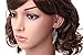 YACQ Women's Guardian Angel Wings Dangle Earrings - 2-1/5 Inch Long - Lead & Nickle Free - Women Girls Biker Crystal Jewelry (Purple)