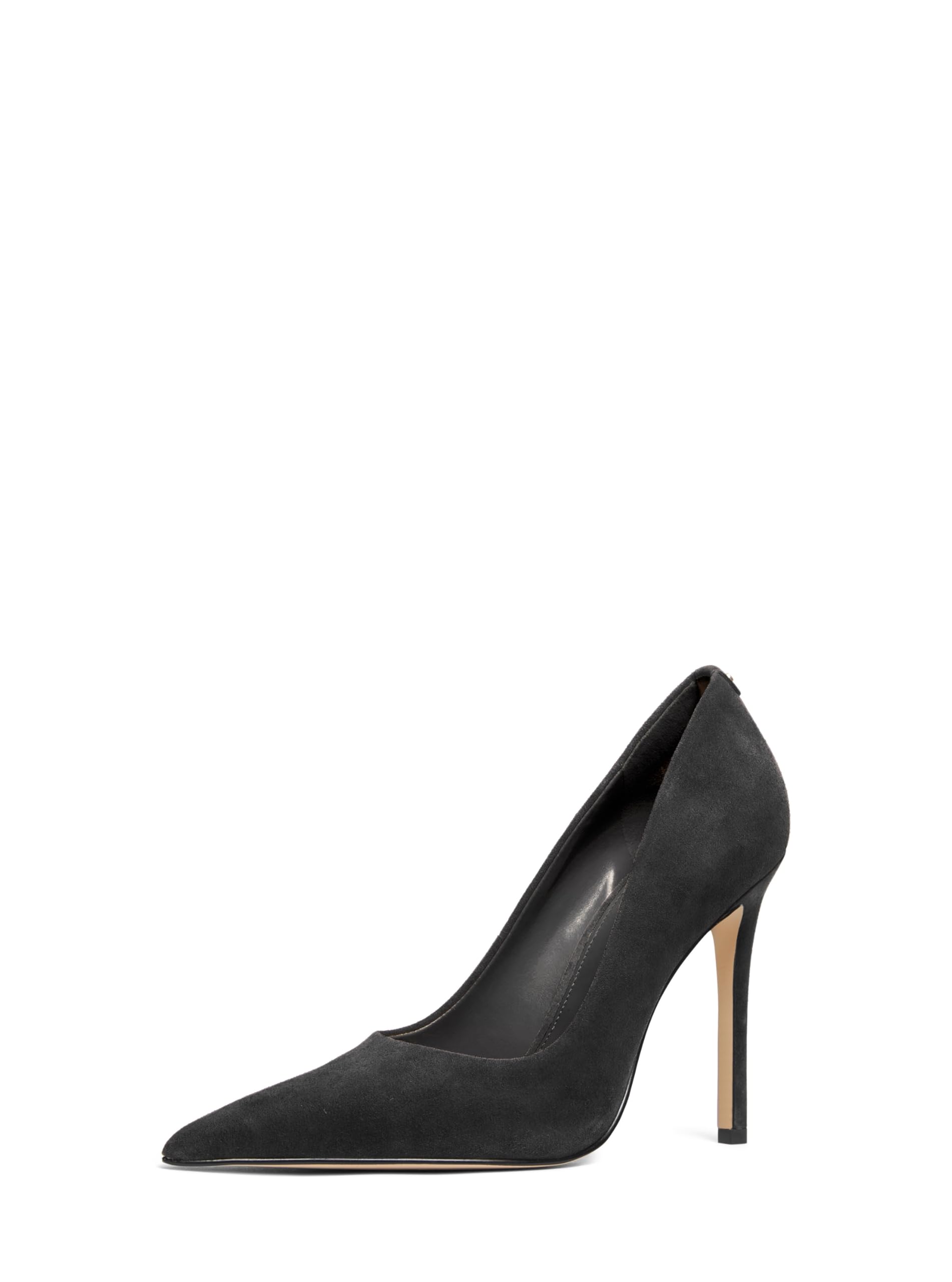 Michael Kors Women’s Elyse High Pump, Black/Suede, 6