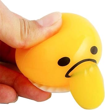 Avoir Images Hong 2pcs Squishy Puking Balle Anti Stress Jaune D Oeuf Paresseux le plus cool par
