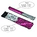 Mermaid Bracelet for Birthday Party Favors Christmas Gifts, Two-color Decorative Reversible Charm Sequins Slap Wristband Strap Band for Kids,Girls,Boys,Women (A(2 Pack), Silver-Rose)