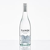 Tahoe Artesian Sparkling Water, 750 mL Glass Bottles 12 Pack | Single Source Artesian Mineral Water, Carbonated, Sierra Nevada, Recyclable Bottles, No Treatment Needed