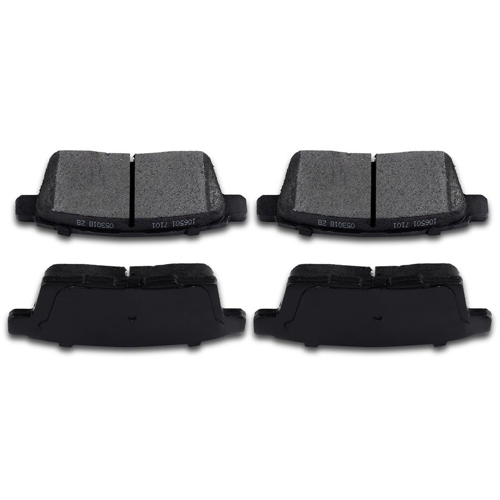 cciyu D1259 Rear Ceramic Disc Brake Pads Kit For