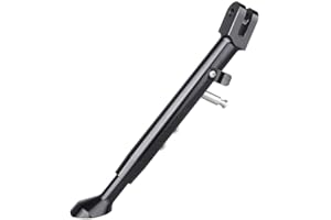 FATEXPRESS Sportbike GSX-R600 GSX-R750 GSX-R1000 Accessories, Adjustable Kickstand Foot Side Stand Support for GSXR GSX-R 600 750 1000 K8 2000 2001 2002 2003 2004 2005 2006 2007 2008 2009 2010 (Black)