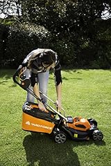 Yard Force 40V Cordless Lawn Mower 32cm Cutting Width 30L Bag 5 Heights view 12