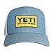 YETI Deep Fit Foam Patch Trucker Hat Chambray
