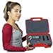Life Made Better Storage Organizer - Compatible with Tascam DR-05, DR-40, DR-22L, DR-100MKll, DR-44WL Portable Recorder And Accessories- Durable Carrying Case - Red