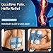 Tens Unit Electronic Pulse Massager for Muscle Stiffness, Soreness, Chronic Pain & Stress - Handheld Tens Machine Muscle Stimulator Nerves & Muscles Through Electrodes