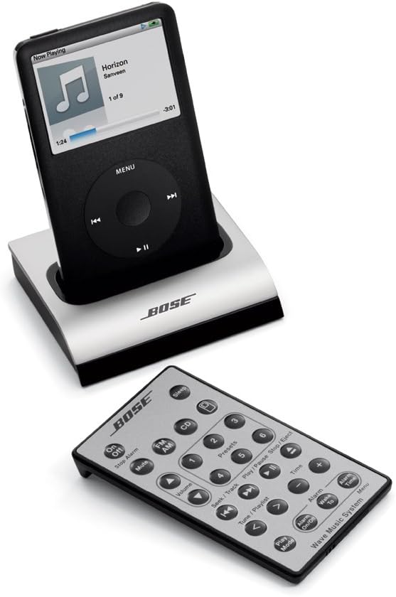 Amazon Com Wave Music System With Connect Kit For Ipod Titanium Silver Electronics