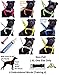 Deaf Dog White Color Coded 2 4 6 Foot Padded Dog Leash (No/Limited Hearing) Prevents Accidents by Warning Others of Your Dog in Advance (6 Foot Leash)