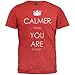 Big Lebowski Calmer Than You Are Mens Tee