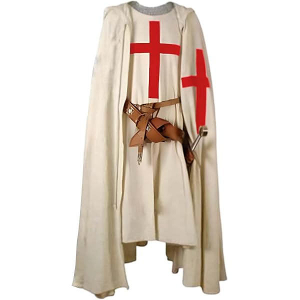 Vintage Commodore Templer hat costume red cross Knight Templar Chapeau | eBay main image 2