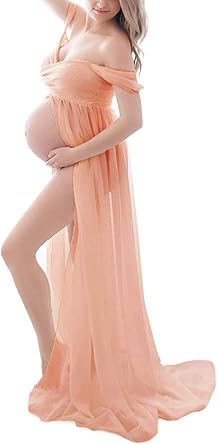 split front maxi dress