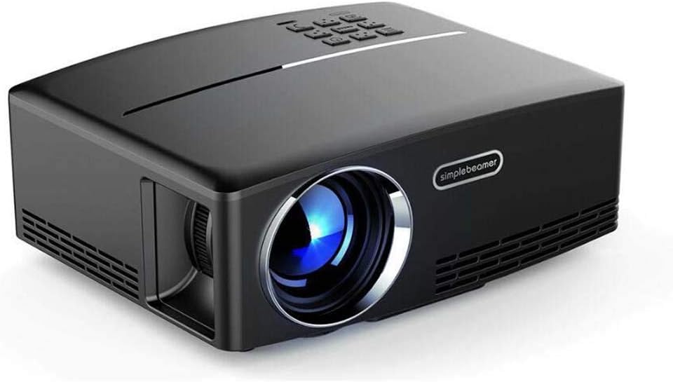 GP80UP Mini Projector Android Smart Mini Portable Projector Wireless WiFi Multimedia Home Theater