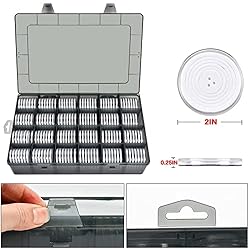 FULLCASE 168 Pieces 46mm Coin Capsules with Foam