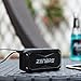 Bluetooth Speaker, ZENBRE D5 Bluetooth 4.1 IPX7 Waterproof Speaker, 40H Playtime with 6W Boom Bass, Compact Portable Speaker in Rugged Design, Micro SD Card Slot, Bike Mount Screw (Black)