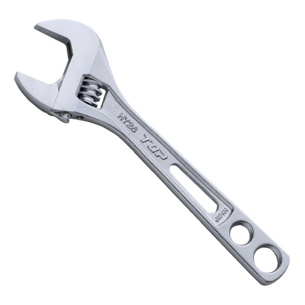 Top (TOP) Thin and lightweight wide adjustable spanner Eco-wide HY-26