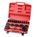HFS (R 23-Pieces FWD Front Wheel Drive Bearing Adapters Puller Press Replacement Installer Removal Tool Kit