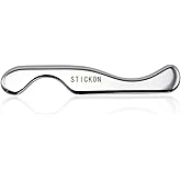 Stainless Steel Gua Sha Scraping Massage Tool - STICKON IASTM Tools Great Soft Tissue Mobilization Tool (C1 Shape)