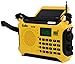 Kaito KA700 Bluetooth Emergency Hand Crank Dynamo & Solar Powered AM FM Weather Band Radio with Recorder and MP3 Player - Rugged Design for Hiking, Camping, Construction Sites, Etc.(Yellow)