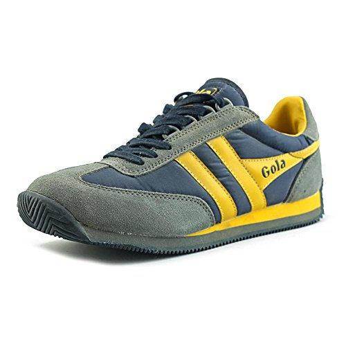 Gola Men's Hornet Runner Fashion Sneaker Navy/Grey/Sun (7)