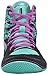 ASICS Men's Cael V7.0 Wrestling Shoe, Black/Orchid/Turquoise, 9 M US