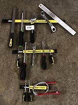 Rolson 42462 3 pc Magnetic Tool Holder Set Carbon Steel 203 305 457 mm view 2