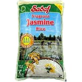 Sadaf Jasmine Rice AAA - White Jasmine Rice for Cooking - Arroz Jazmin - Kosher - 5 lb Resealable Bag