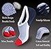 Toes Home Women 3 Pairs No Show Socks Cotton Sport Socks Low Cut Liner Non Slip Socks