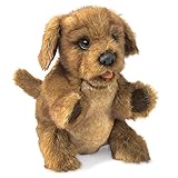 Folkmanis Puppy Dog Hand Puppet, Brown