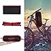 G4Free Lightweight Portable Camping Chair Outdoor Folding Backpacking High Back Camp Lounge Chairs with Headrest and Pocket for Sports Picnic Beach Hiking Fishing (Red)