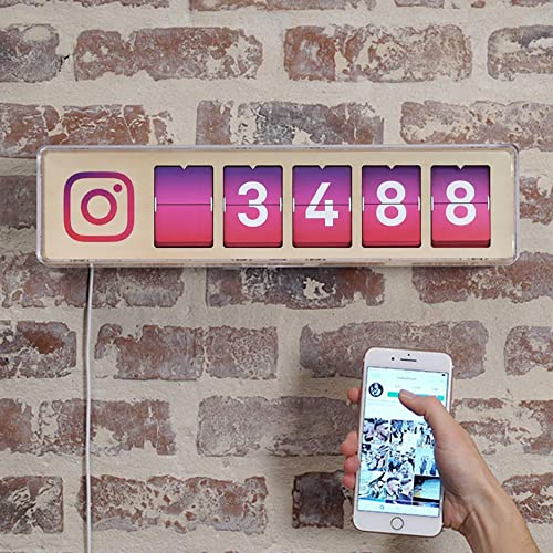 Smiirl Instant Instagram Follower Counter Connected to Your