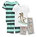 Carter's Baby Boys 4-piece Snug Fit Cotton Pajamas (Surfer)