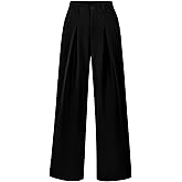 BTFBM Women High Waist Palazzo Pants Spring 2026 Casual Wide Leg Trousers Loose Work Office Business Suit Pant Pockets