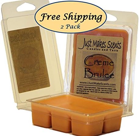 Just Makes Scents 2 Pack - Crème Brulee Scented Wax Melts