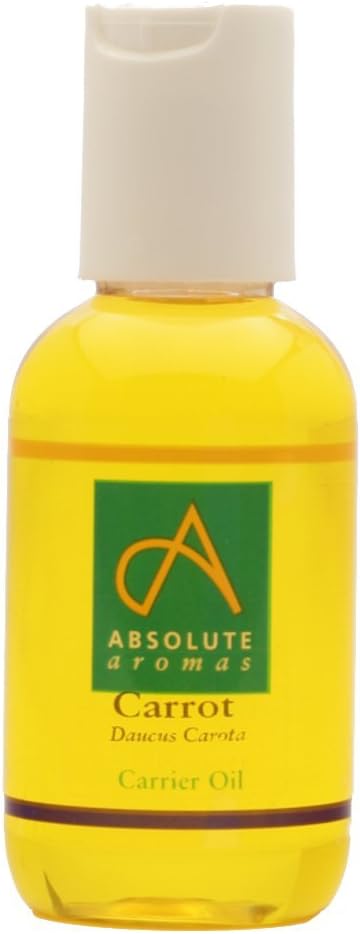Absolute Aromas Carrot (Daucus Carota) Oil 50ml, Pure, Natural, Cruelty Free, Vegan, GMO-Free