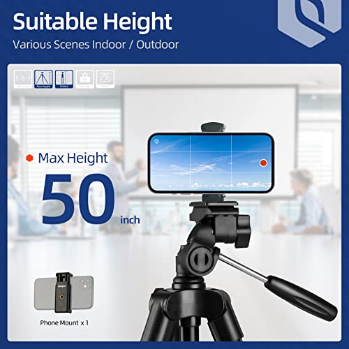 Fotopro Camera Tripod with Remote 1/4 Screw Quick Release Plate and