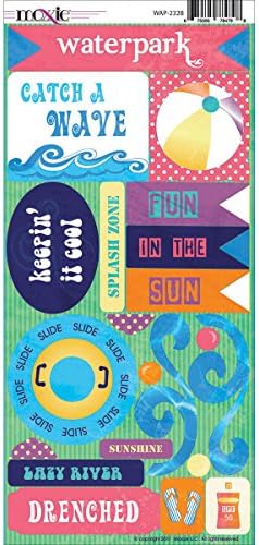 Waterpark Cardstock Stickers-