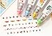 EFF-cientt 4pcs Korea Cute Novelty Sticker Machines & Stickers，Decoration Tape