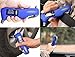 LotFancy Digital Tire Pressure Gauge for Car Bike Trailer Jeep ATV MTB Truck with LED Flashlight, Glass Window Breaker, Seatbelt Cutter and Red Safety Light, 150PSI