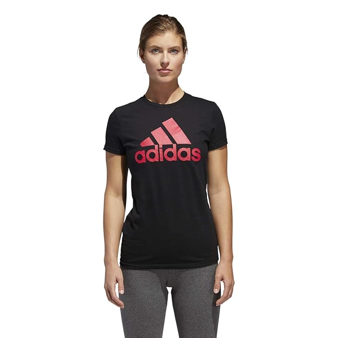 adidas badge of sport tee women's