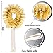 Stanley Home Products Original Vegetable Brush - Sturdy Compact Kitchen Brush for Small to Medium Veggies and Fruits - Removes Dirt Cleans Effectively Perfect for Home Use (1 Pack)