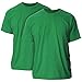 Gildan Adult Ultra Cotton T-Shirt, Style G2000, Multipack, Antique Irish Green (2-Pack), Large