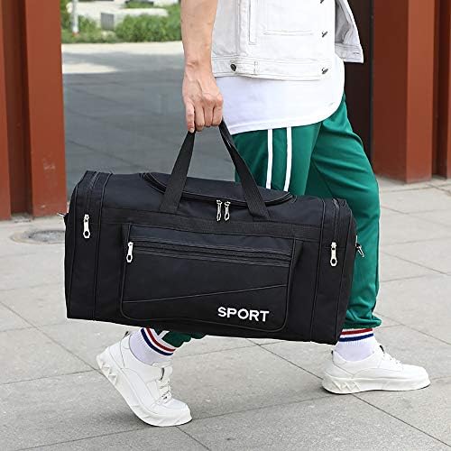 Tanlys Duffle Bag 10 Years Durable Gym Bag Travel Duffel Bag for men women (Black) 7 Tanlys Duffle Bag 10 Years Durable Gym Bag Travel Duffel Bag for men women (Black)