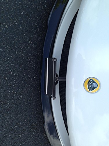 GMG Motorsports NO Holes License Plate Bracket Kit for The Lotus Exige Models No Drill Tow Hook License Plate Mount